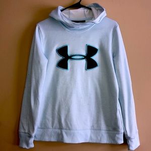 Periwinkle hooded fleece Under Armour Sweatshirt